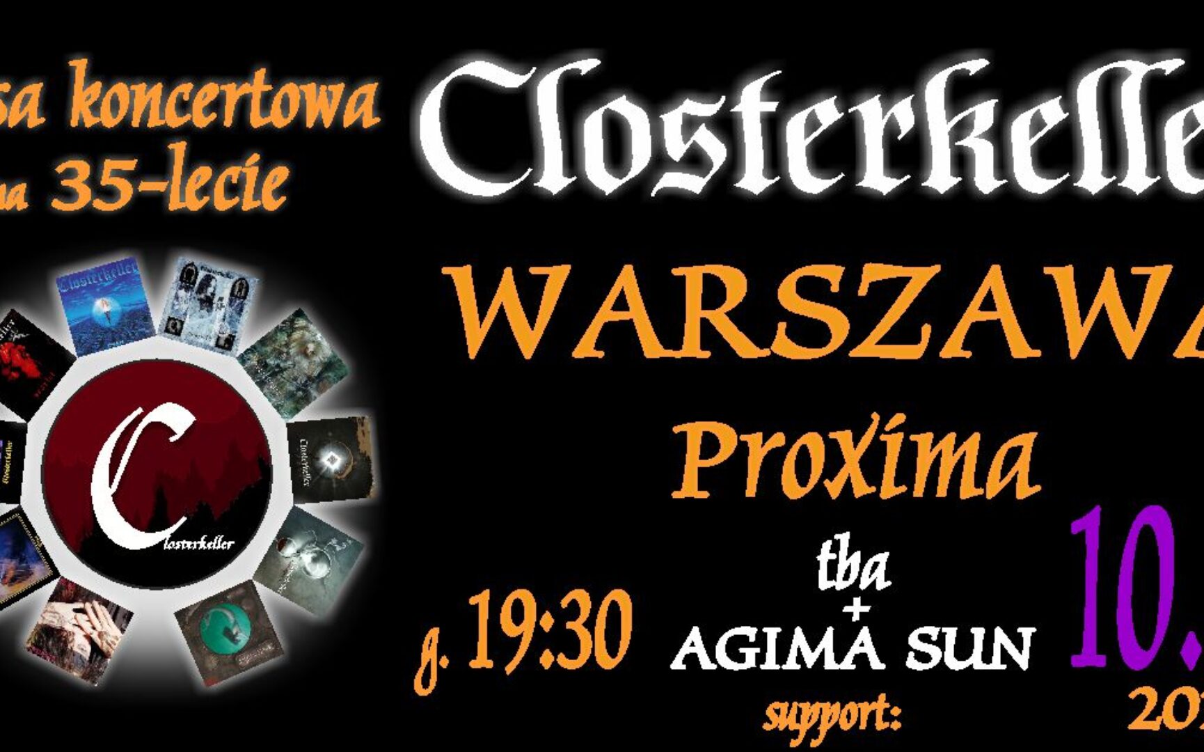 35-lecie Closterkeller / Agima Sun
