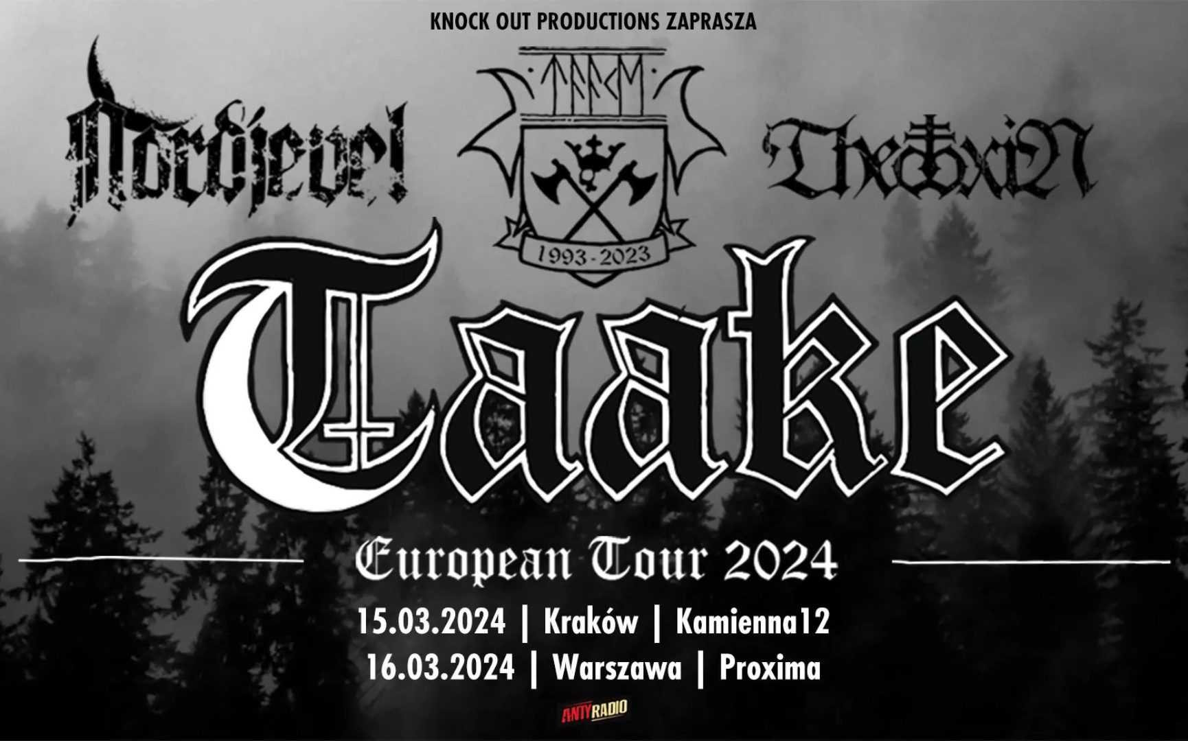 Taake + Nordjevel + Theotoxin