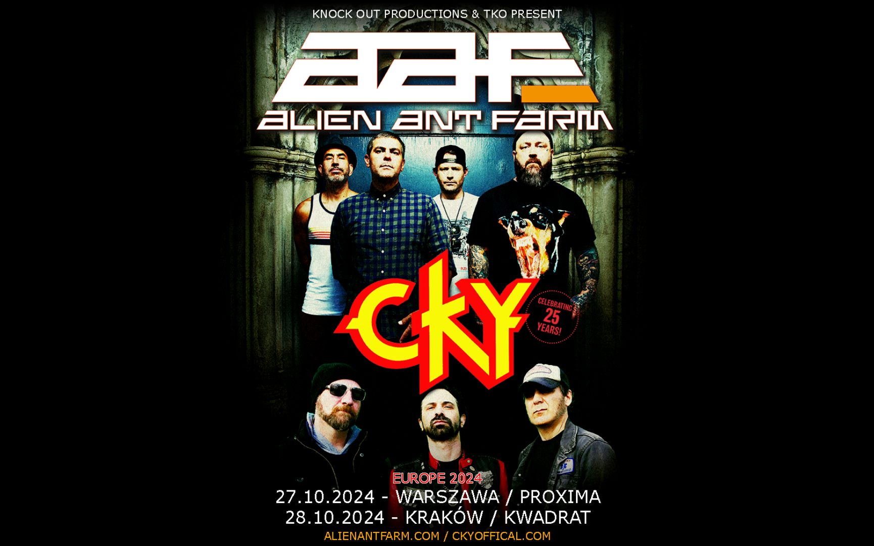 ALIEN ANT FARM + CKY