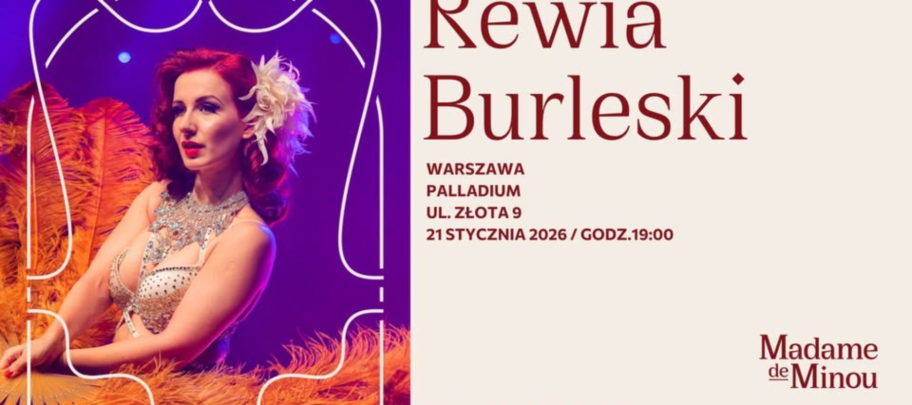 Rewia Burleski Madame de Minou